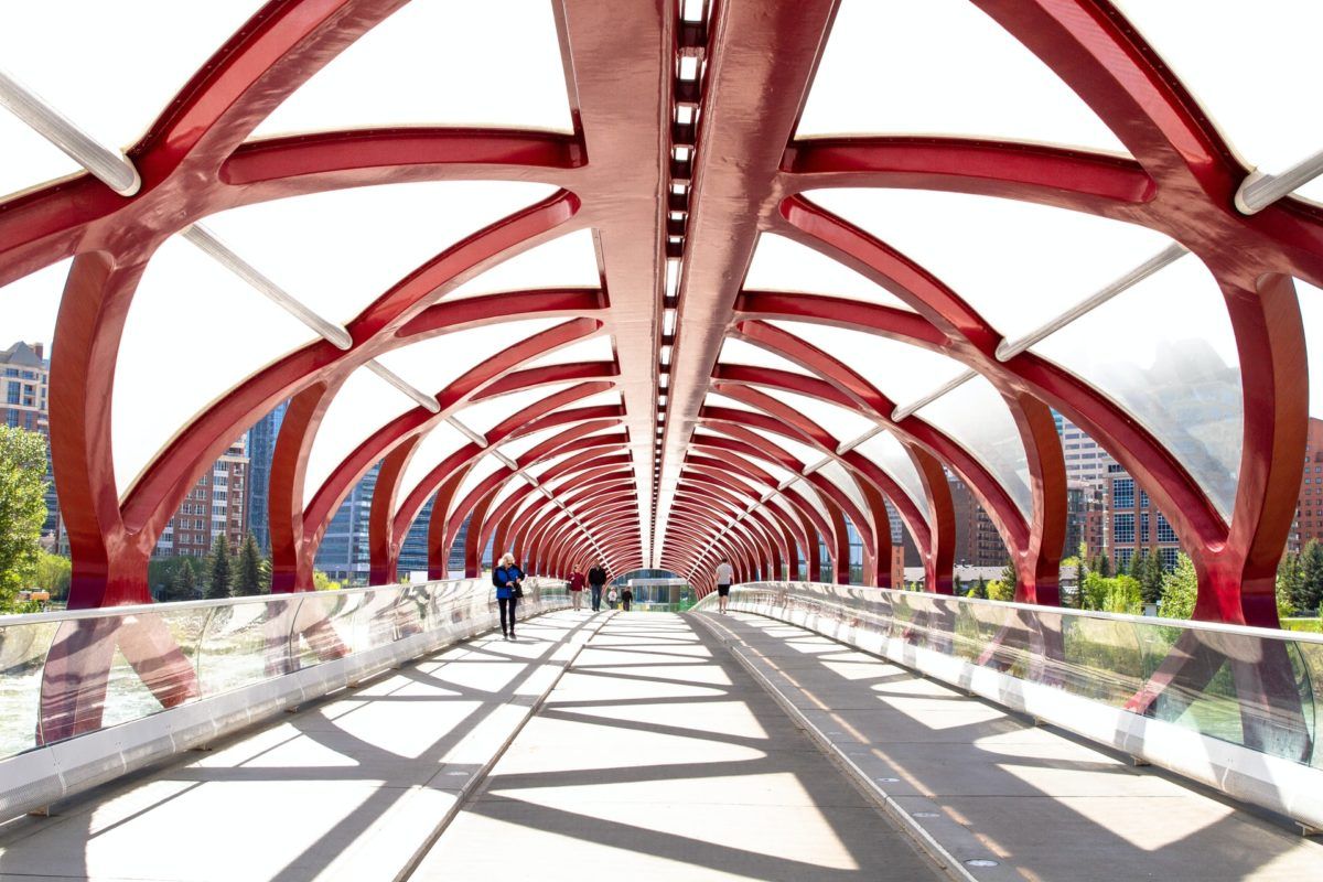 Bridge in Calgary, Canada
